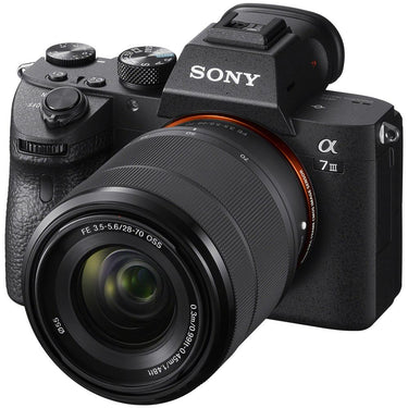 Sony a7III Mirrorless Camera w/ 28-70mm Lens + 256GB Memory & Flash Accessory Bundle