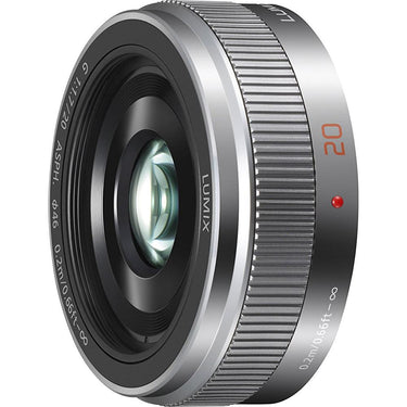 Panasonic LUMIX H-H020AS G 20mm / F1.7 II ASPH. Silver Lens (OPEN BOX)