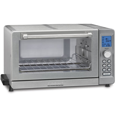 Cuisinart TOB-135 Deluxe Convection Toaster Oven Broiler, Brushed Stainless, Refurbished