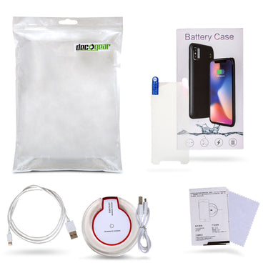 Deco Gear iPhone X Charging Accessory Pack w/ Battery Case