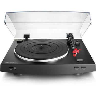 Audio-Technica AT-LP3BK Fully Automatic Belt-Drive Stereo Turntable,White REFURBISHED
