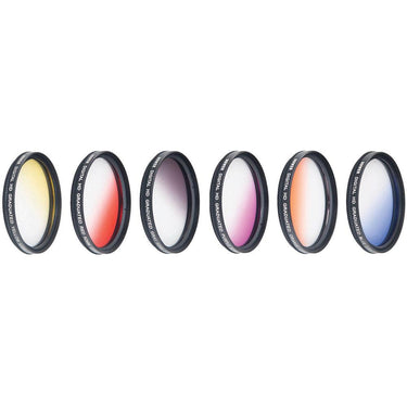 Deco Gear 77mm Graduated Color Multicoated 6 Piece Filter Set with Fold Up Pouch