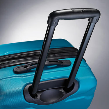 Samsonite Omni Hardside Luggage 20" Spinner Caribbean Blue+Luggage Accessory Kit