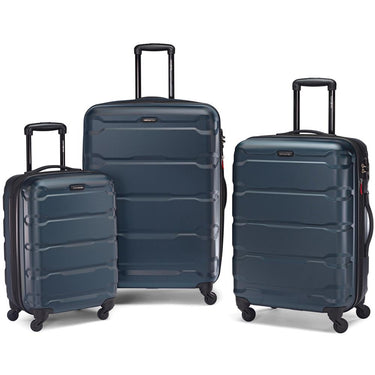 Samsonite Omni Hardside Nested Luggage Spinner Set, Teal w/ 10pc Accessory Kit