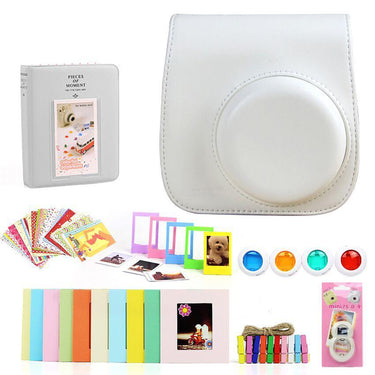 Deco Gear Accessories Bundle for Fujifilm Instax Mini 8/9 with Twin Pack Film (10 Shots)