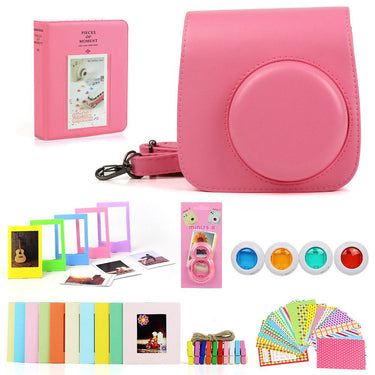Deco Gear Accessories Bundle for Fujifilm Instax Mini 8/9, Pink