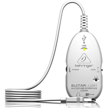 Behringer UCG102 - Guitar-to-USB Interface - Open Box