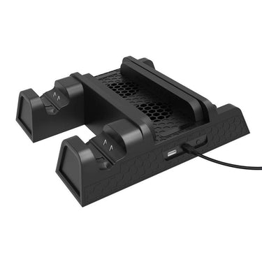 Deco Gear Xbox 3-in-1 Vertical Stand Cooling Fan with Dual Controller Charging Station