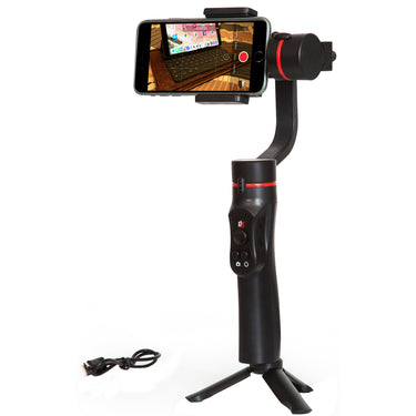 Deco Gear 3-Axis Handheld Phone Gimbal Stabilizer for iOS/Android 64GB Kit