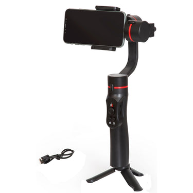 Deco Gear 3-Axis Handheld Cell Phone Gimbal Stabilizer iOS/Android Compatible 128GB Bundle