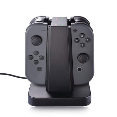 Deco Gear Nintendo Switch Joy-Con Charging Dock with Lightweight Protective Sleeve