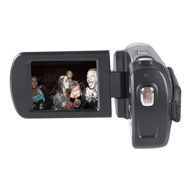 Polaroid ID969-BLK/KIT-MCF 16.1MP FULL HD 1080P Digital Camcorder