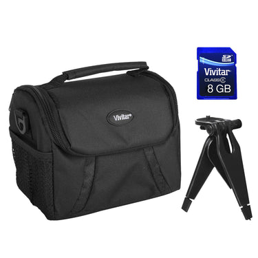 Polaroid ID969-BLK/KIT-MCF 16.1MP FULL HD 1080P Digital Camcorder