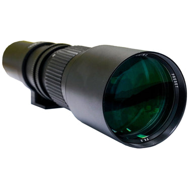 Deco Photo 500MM Preset Telephoto Lens with T-Mount for Canon Cameras