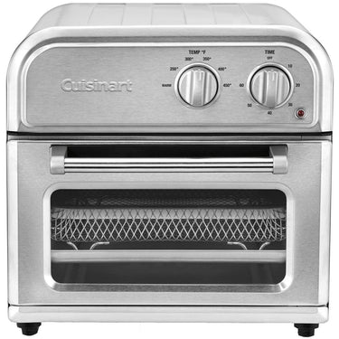 Cuisinart High-Efficiency AirFryer Silver + 5-Piece Knife Set with Board Bundle