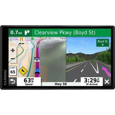 Garmin DriveSmart 55 & Traffic 5.5" Display GPS Navigator with 7" EVA Case Bundle