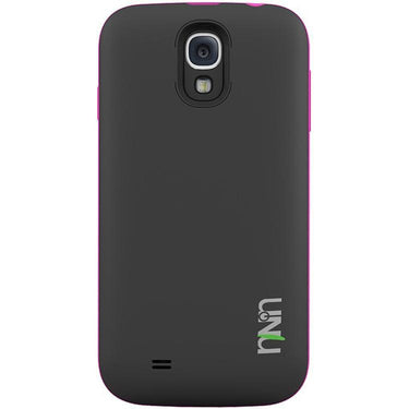 uNu Unity Ultra-Slim 2600mAh Battery Case for Samsung Galaxy S4 - Black/Magenta
