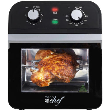 Deco Chef Extra Large  Capacity Convection Oven Airfryer + Knife Set with Cutting Board