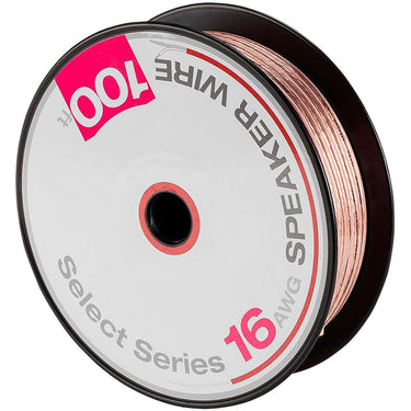 Deco Essentials 100 foot 16 AWG Gauge Heavy Duty Speaker Wire Cable