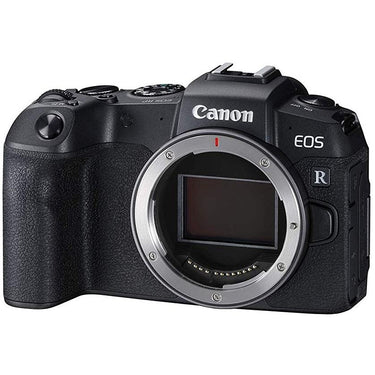 Canon EOS RP Full-Frame Mirrorless Camera Body Backpack Extra Battery Kit Mic Bundle