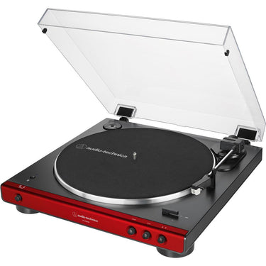 Audio-Technica AT-LP60X  Automatic Bluetooth Stereo Belt-Drive Turntable + Essentials Bundle