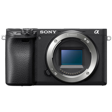 Sony a6400 4K Mirrorless Camera ILCE-6400/B + Deco Gear Pro Kit Flash & Case Bundle