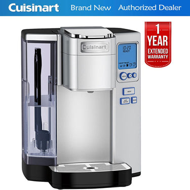 Cuisinart Premium Single Serve Coffeemaker + 1 Year Extended Warranty
