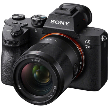 Sony FE 35mm F1.8 Large Aperture Full-Frame E-Mount Prime Lens - SEL35F18F