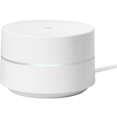 Google Wi-Fi System Mesh Router 5-Pack (GA00158-US) with WiFi Outlet Wall Mounts (5)