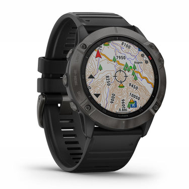Garmin fenix 6X Sapphire Multisport GPS Smartwatch (Carbon Gray DLC)