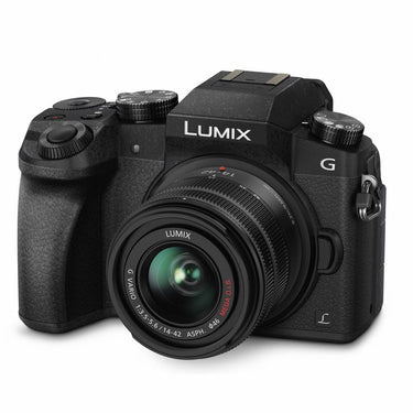 Panasonic  LUMIX G7 4K Digital Camera with LUMIX G VARIO 14-42mm and 45-150mm Lenses