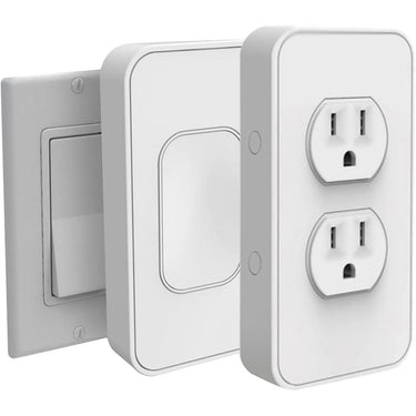 SimplySmartHome Instant Smart Home Starter Kit - Snap-on Rocker + Outlet - Open Box
