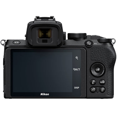 Nikon Z50 Mirrorless Camera Body Only DX-Format 4K UHD Backpack LED Pro Bundle