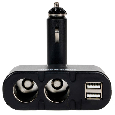 Deco Gear Dual DC12V/24V Multifunction Car Charger Socket Cigarette Lighter USB Ports