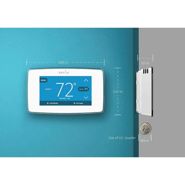 Emerson Sensi Touch Wi-Fi Smart Thermostat with Touchscreen White Open Box
