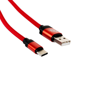 Deco Essentials 6FT USB Type-C Charge & Sync Cable | Transfer Speeds Up to 480Mbps (4-Pack)