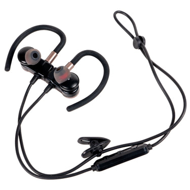 Deco Gear Magnetic Wireless Sport Earbud Headphones w/Carrying Case + Cooling Towel & More