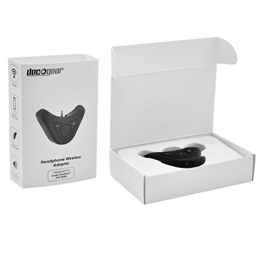 Deco Gear Bluetooth Adapter w/ Male-to-Female 3.5mm Universal Adapter