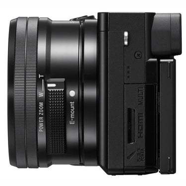 Sony a6100 Mirrorless Camera 4K APS-C ILCE-6100LB 16-50mm Lens Case 64GB Bundle