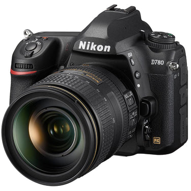 Nikon D780 Full Frame DSLR Digital SLR 4K FX Camera With 24-120mm VR Lens Pro Bundle
