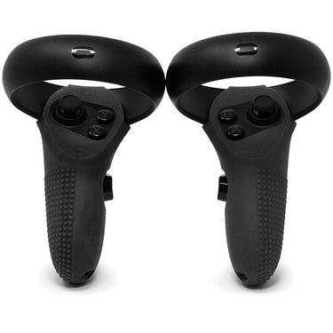 Deco Gear Oculus Quest 2 VR Essentials Bundle with Travel Case, Controller Grips,Face Mask