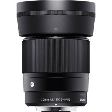 Sigma 30mm F1.4 DC DN Contemporary Lens for Sony E Mount Mirrorless Camera Bundle