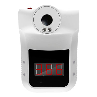 Deco Essentials Wall Mounted Non-Contact Infrared Thermometer, Instant Readouts for High Traffic