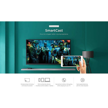 Xiaomi Mi Box S | 4K HDR Android TV with Google Assistant Remote Streaming - Open Box