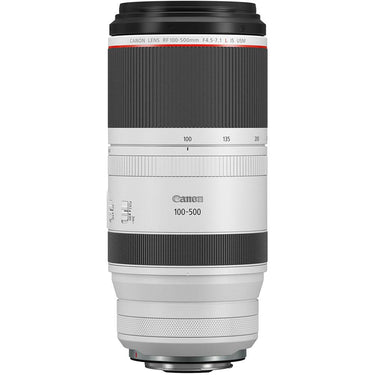 Canon RF 100-500mm f/4.5-7.1 L IS USM Full Frame Telephoto Lens for RF Mount 4112C002