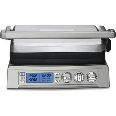 Cuisinart 6-in-1 Elite Griddler Deluxe, Electric Grill, Griddle & Top Melt
