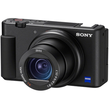 Sony ZV-1 Compact Digital Vlogging 4K Video Camera Content Creators 2 Battery Bundle