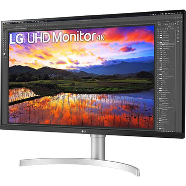 LG 32UN650-W 32" UHD 3840x2160 IPS Ultrafine Monitor with HDR10, AMD FreeSync