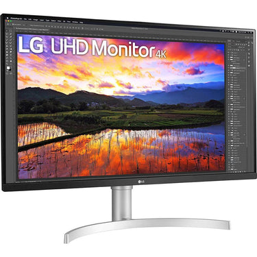 LG 32UN650-W 32" UHD 3840x2160 IPS Ultrafine Monitor with HDR10, AMD FreeSync