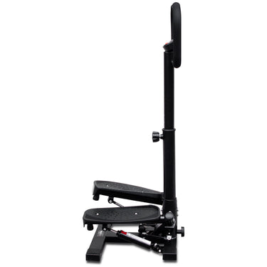 Deco Home Exercise Step Machine w/ Stability Handle Bars, Non-Slip Pedals, and LCD Display